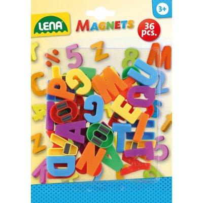 Lena magnetická písmena velká 30mm 36 ks – Zbozi.Blesk.cz
