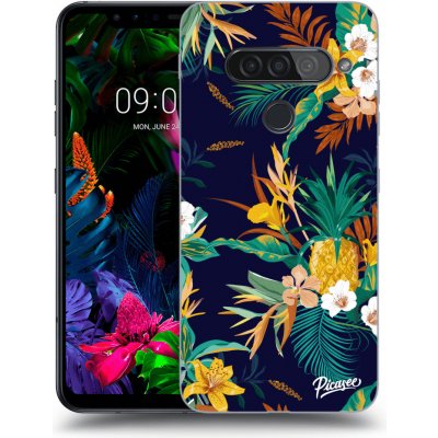 Pouzdro Picasee silikonové LG G8s ThinQ - Pineapple Color čiré