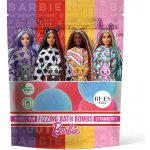BI-ES Barbie Bath bombs bubble gum and strawberry šumivé koule do koupele s vůní žvýkaček a jahod 6x55 g – Sleviste.cz
