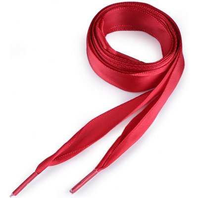 saténová tkanička 110 cm - více barev barva: červená – Zboží Mobilmania