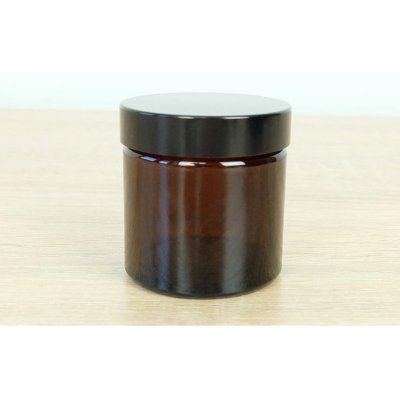 Skleněná nádoba hnědá 60 ml 53x52 mm – Hledejceny.cz
