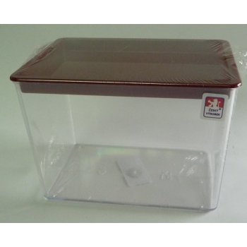 PETRA plast krabice vysoká 14,5 x 9,5 x 9,5 cm 600 ml