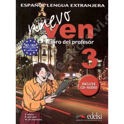 Nuevo Ven 3 - Libro del profesor + CD - Marín, Morales, De Unamuno