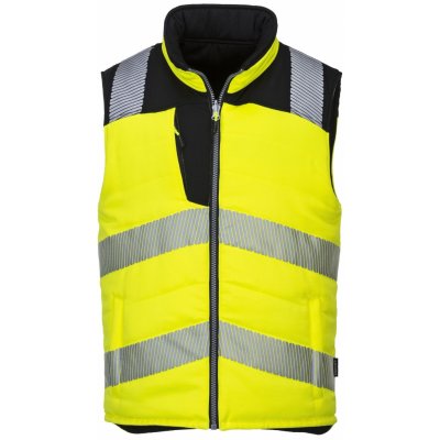 Portwest PW3™ oboustranná vesta Hi-Vis neon yellow – Zboží Mobilmania