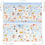 Esito luxusní kapsář na postýlku Minky World modrá 53 x 53 cm – Zboží Dáma