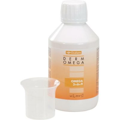 Diafarm Olej Omega 3+6+9 pro psy a kočky 250 ml – Hledejceny.cz