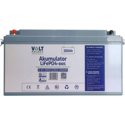 VOLT POLSKA LiFePO4 12V 200Ah 200A – Sleviste.cz
