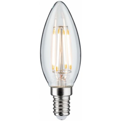 Paulmann P 28684 LED svíčka 4,8 W E14 čirá teplá bílá stmívatelné – Hledejceny.cz