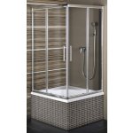 Polysan CARMEN sprchová čtvercová zástěna 800x800x1650mm, čiré sklo – Zboží Dáma
