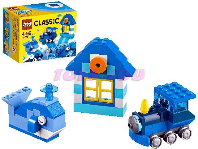 LEGO® Classic 10706 Modrý kreativní box od 129 Kč - Heureka.cz