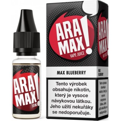 Aramax Max Borůvka 10 ml 18 mg – Hledejceny.cz