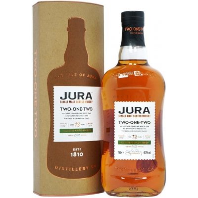 Isle of Jura Two One Two LE 2006 13y 47,5% 0,7 l (tuba) – Hledejceny.cz