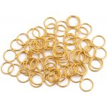 Kroužky 100ks zlaté (12mm) – Hledejceny.cz