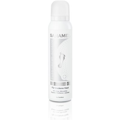 Sanamed Mikrosilber krémová pěna s 10% UREA 300 ml – Hledejceny.cz