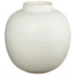 Kameninová váza výška 22 cm JAPANDI ASA Selection - bílá – Hledejceny.cz