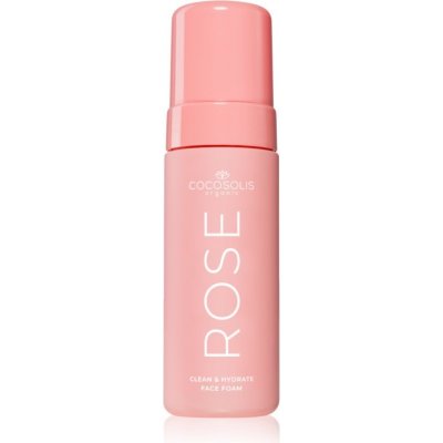 Cocosolis Rose Clean Hydrate Face Foam čisticí pleťová pěna 150 ml