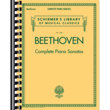 G. Schirmer Noty pro piano Beethoven Complete Piano Sonatas