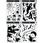 Anděl Okenní fólie černá Halloween 30 x 42 cm výběr ze 4 variant – Sleviste.cz