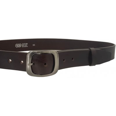 Penny Belts kožený opasek 99V140 hnědý – Hledejceny.cz