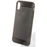 Pouzdro Forcell Carbon Apple Iphone XS Max černé – Hledejceny.cz