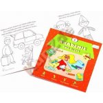 Akadamie pro dvouleté sešit B omalovánky se samolepkami – Zboží Dáma