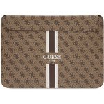 Guess PU 4G Printed Stripes 15-16", brown 57983114180 – Hledejceny.cz