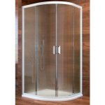 EBS Nova Sprchový kout 90x90 cm, čtvrtkruh, sklo point – Zboží Mobilmania