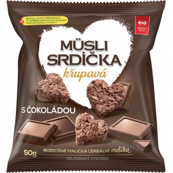 Semix Müsli srdíčka s čokoládou 50g
