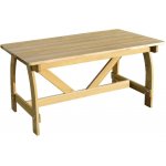 OMAXI 975984 Zahradní stůl 150 x 74 x 75 cm impregnované borové dřevo – Hledejceny.cz