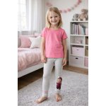 Eplusm Dívčí legíny MÁŠA A MEDVĚD zima šedé Šedá – Zboží Mobilmania