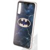 Pouzdro a kryt na mobilní telefon Samsung Pouzdro DC Comics Batman 003 TPU ochranné silikonové s motivem Samsung Galaxy A7 2018 tmavě modré