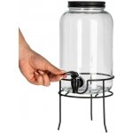 Skleněná nádoba s kohoutkem a stojanem 3,2 l SPRINGOS KI0195 – Zboží Mobilmania