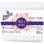 Linteo Papírové Vatové tyčinky 100% natural 100 ks – Zbozi.Blesk.cz