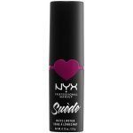 NYX Professional Makeup Suede Matte Lipstick matná rtěnka 12 Clinger 3,5 g – Zboží Mobilmania