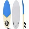 Surf vidaXL Surfové prkno 170 cm modro-krémové
