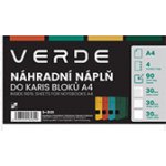 Karton P+P Náhradní náplň do karis VERDE A5 90 listů 5-3141 – Zboží Živě