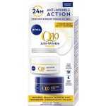 Nivea Q10 Power denní pleťový krém SPF15 50 ml + noční pleťový krém 50 ml pro ženy dárková sada – Sleviste.cz