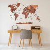 Nástěnné mapy Enjoy the Wood 3D nástěnná dřevěná mapa World Map Oak Prime S