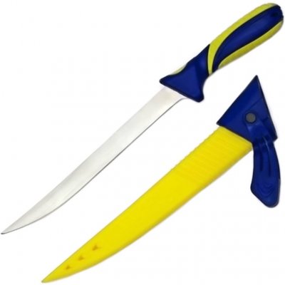 Albastar Filetovací nůž žluto-modrý 18cm
