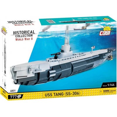 COBI 4831 World War II Americká ponorka USS TANG (SS-306) – Zbozi.Blesk.cz