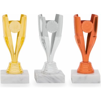 Pohár EKONOM výška 15 cm zlatý – Sleviste.cz