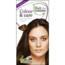 Hairwonder přírodní dlouhotrvající barva středně hnědá 4 100 ml