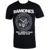 Pánské tričko s potiskem Metal ROCK OFF Ramones First World Tour 1978 černá