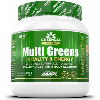 Amix ProVegan MultiGreens Vitality & Energy Orange 300 g
