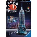 Ravensburger 3D puzzle svítící Empire State Building Noční edice 216 ks – Zbozi.Blesk.cz