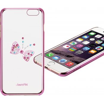 Pouzdro X-FITTED SWAROVSKI Apple iPhone 6 Plus / 6S Plus růžové