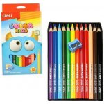 Deli Color Kids EC00600 pastelky trojhranné Jumbo 12 barev – Sleviste.cz