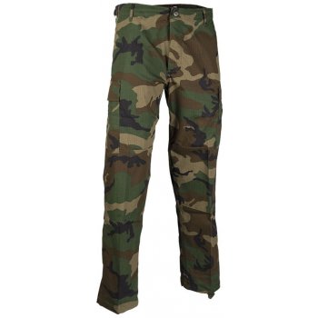 Kalhoty Teesar US BDU slim fit polní woodland