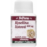 MedPharma Kyselina listová 800 µg 107 tablet – Hledejceny.cz