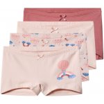 lupilu dívčí kalhotky s BIO bavlnou 4 kusy růžová / světle růžová – Zboží Dáma